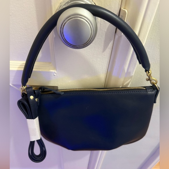 NWT ClareV. Petit Moyen -navy blue - Picture 4 of 4